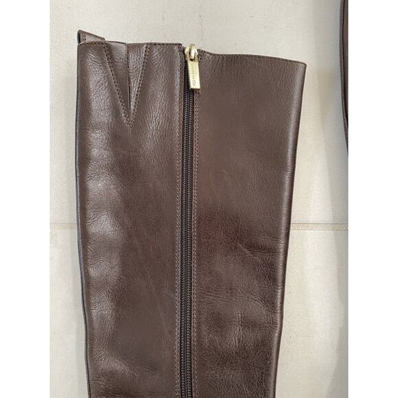 Louise et Cie Lienz Boots Knee High Leather Side Zip FLAWS - Picture 4 of 15